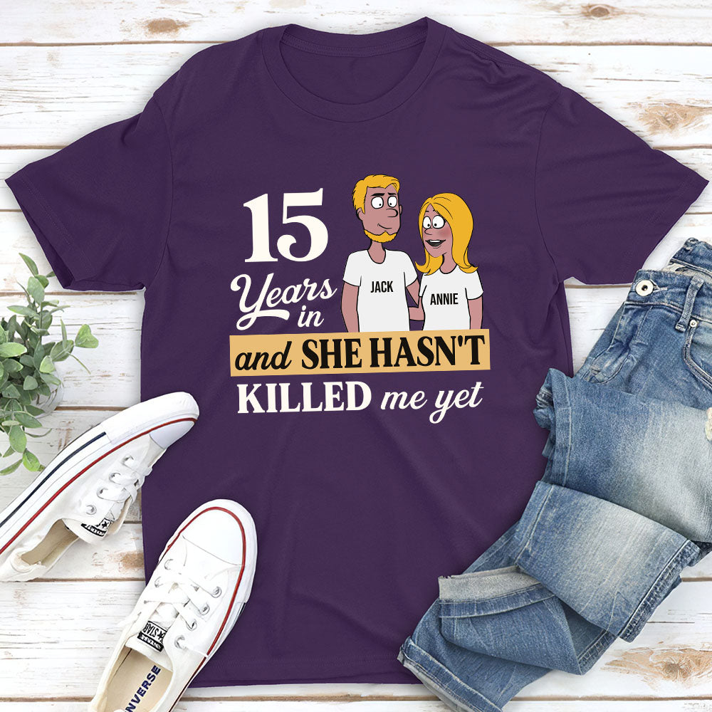 Years In - Personalized Custom Unisex T-shirt