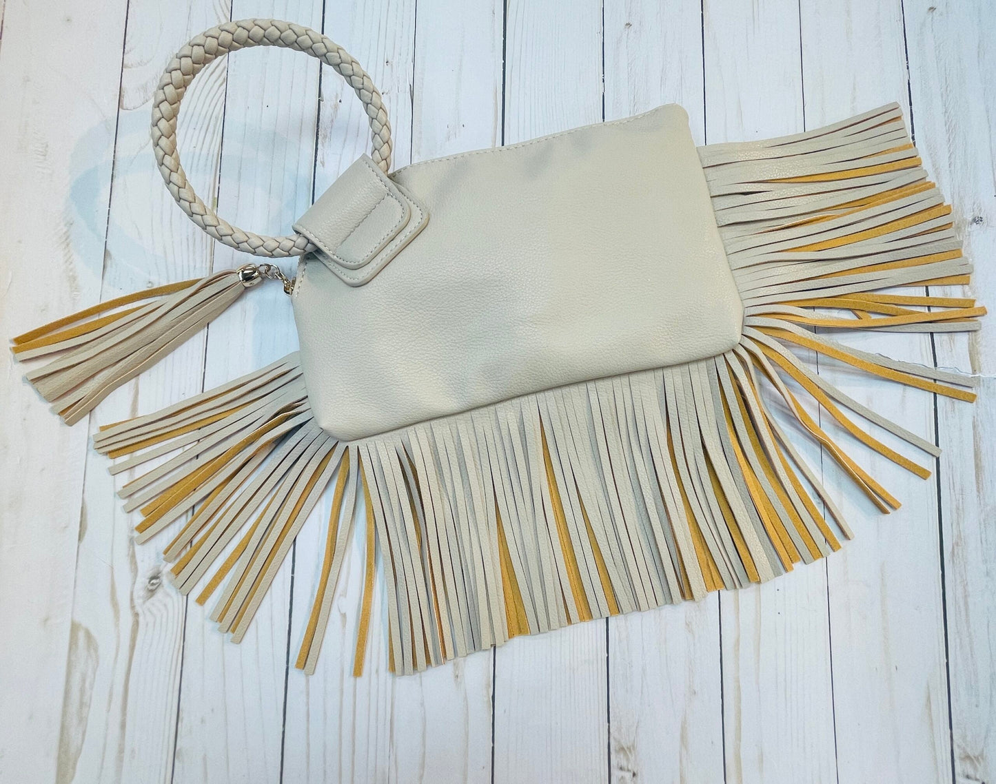 Vegan Leather Wristlet