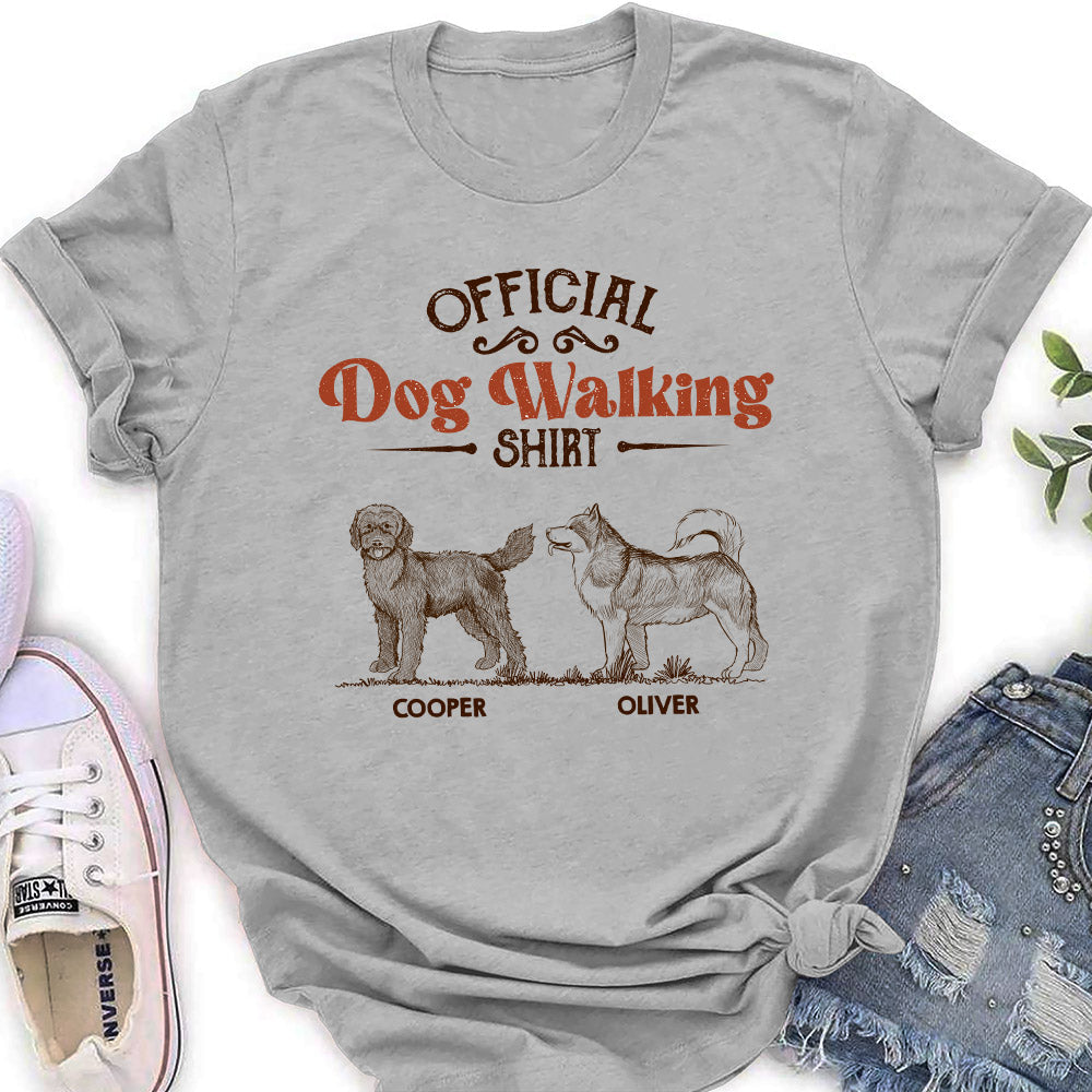 Vintage Walking Shirt - Personalized Custom Women's T-shirt