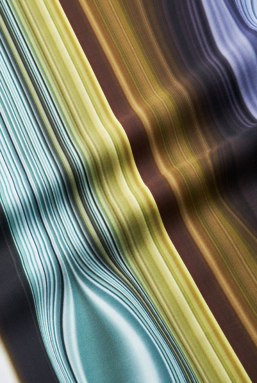 "Stripe Tease Watermarks One" Artist Bedding Collection by Michele Rondelli