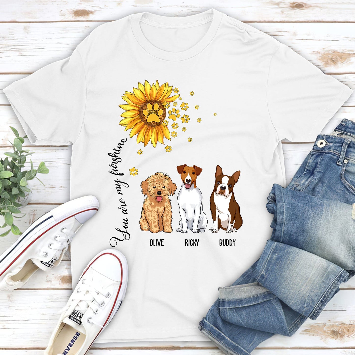 You Are My Furshine - Personalized Custom Unisex T-shirt