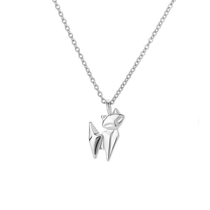 Vintage Fox Pendant Necklaces Party Jewelry Gift - Animal Amity