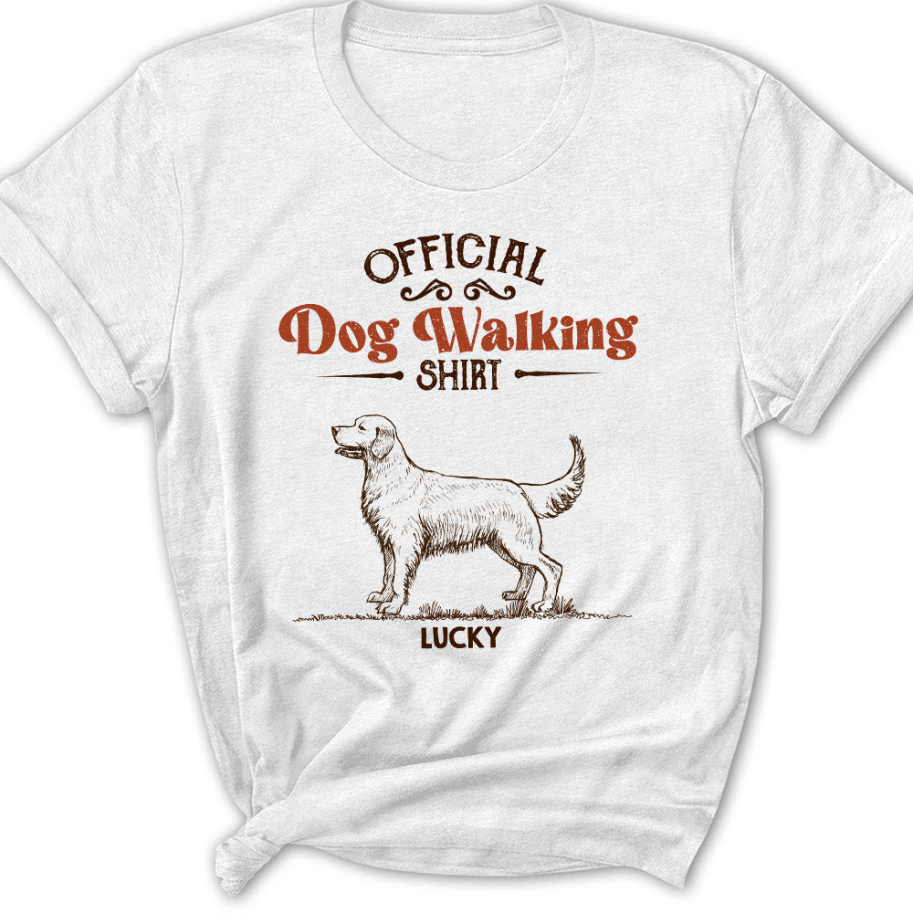 Vintage Walking Shirt - Personalized Custom Women's T-shirt