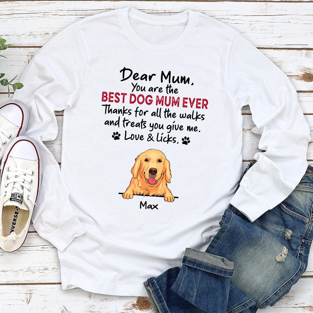 Walks And Treats - Personalized Custom Long Sleeve T-shirt