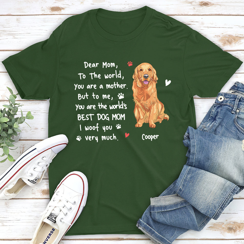 You Are The World - Personalized Custom Unisex T-shirt