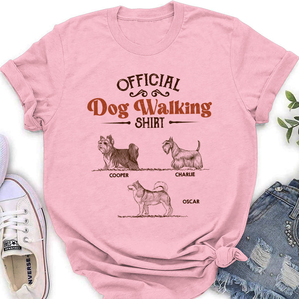 Vintage Walking Shirt - Personalized Custom Women's T-shirt