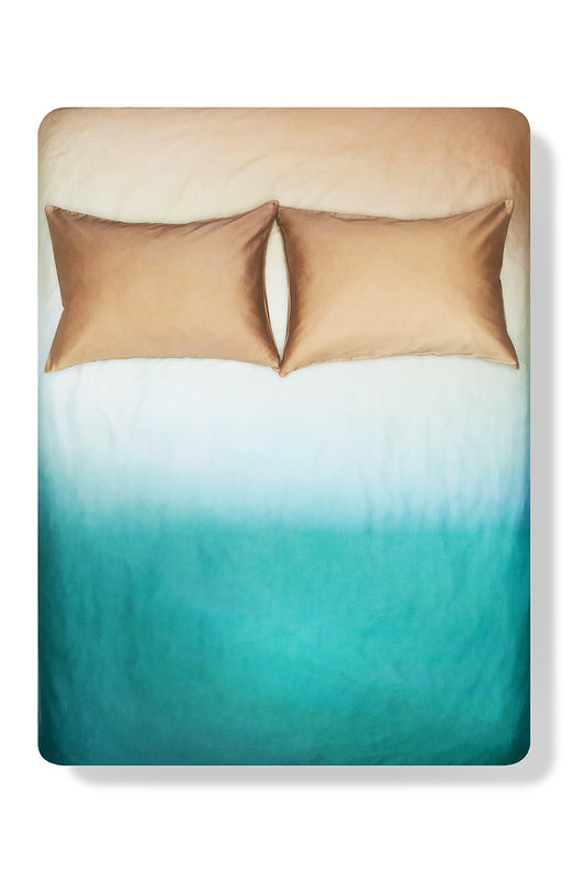 "Aura Green" Artist Bedding Collection by Michele Rondelli