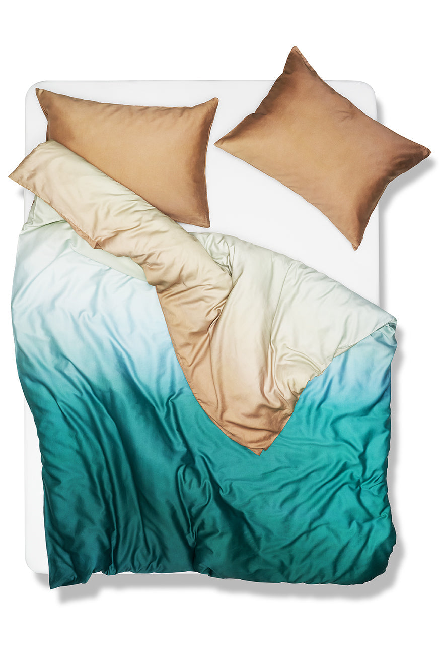 "Aura Green" Artist Bedding Collection by Michele Rondelli
