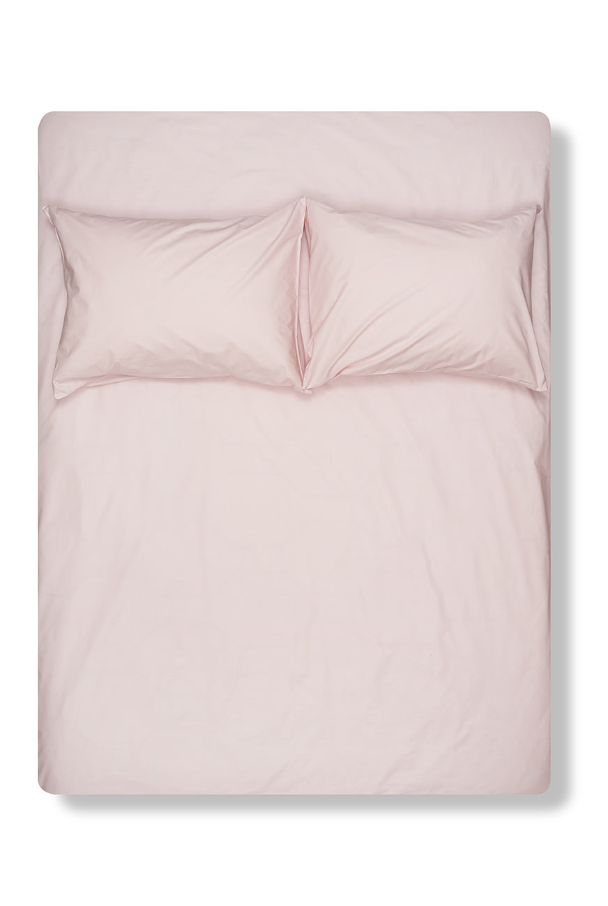 "Blush" Pima Cotton Percale Bedding-Percale Bedding-ZigZagZurich