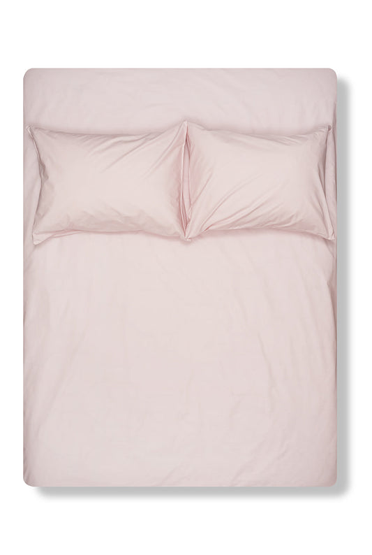"Blush" Pima Cotton Percale Bedding-Percale Bedding-ZigZagZurich