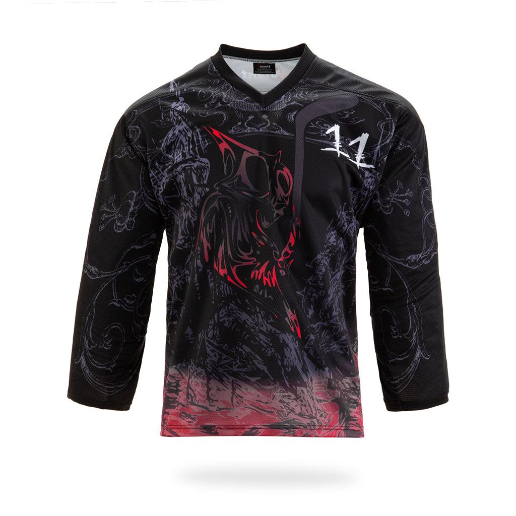 Wolf Design Ice Hockey Jersey with Tiger Snake Portugal Ireland - Animal Amity