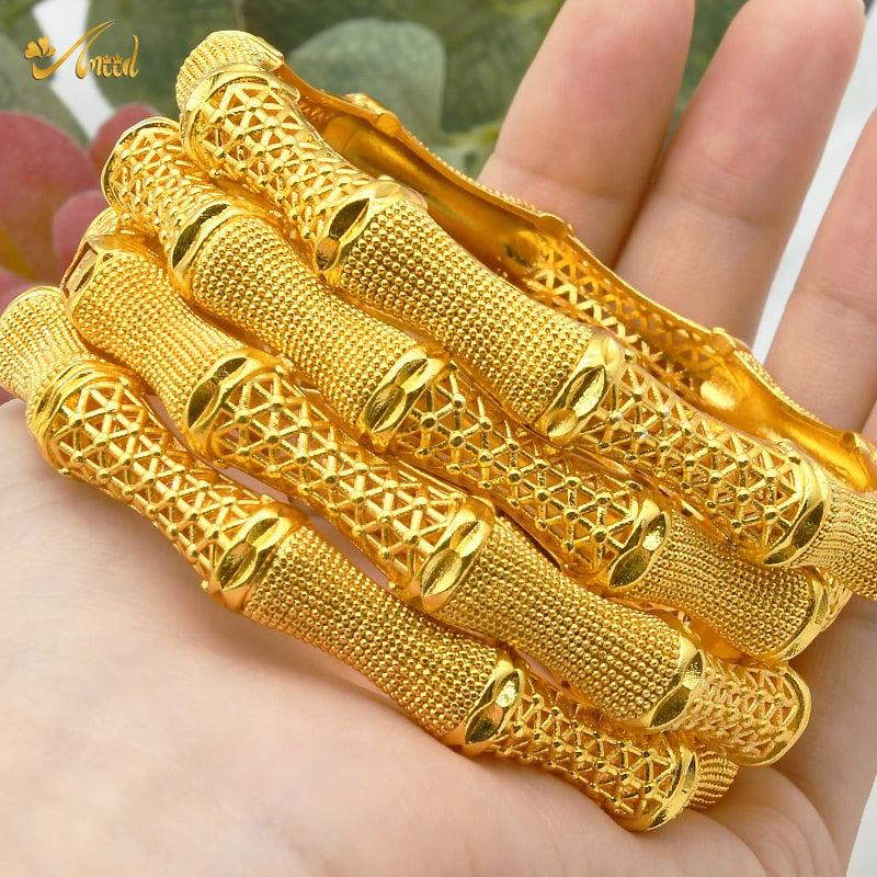 Women Charm Gold Plated African Women Jewelry-Jewelry-Bennys Beauty World