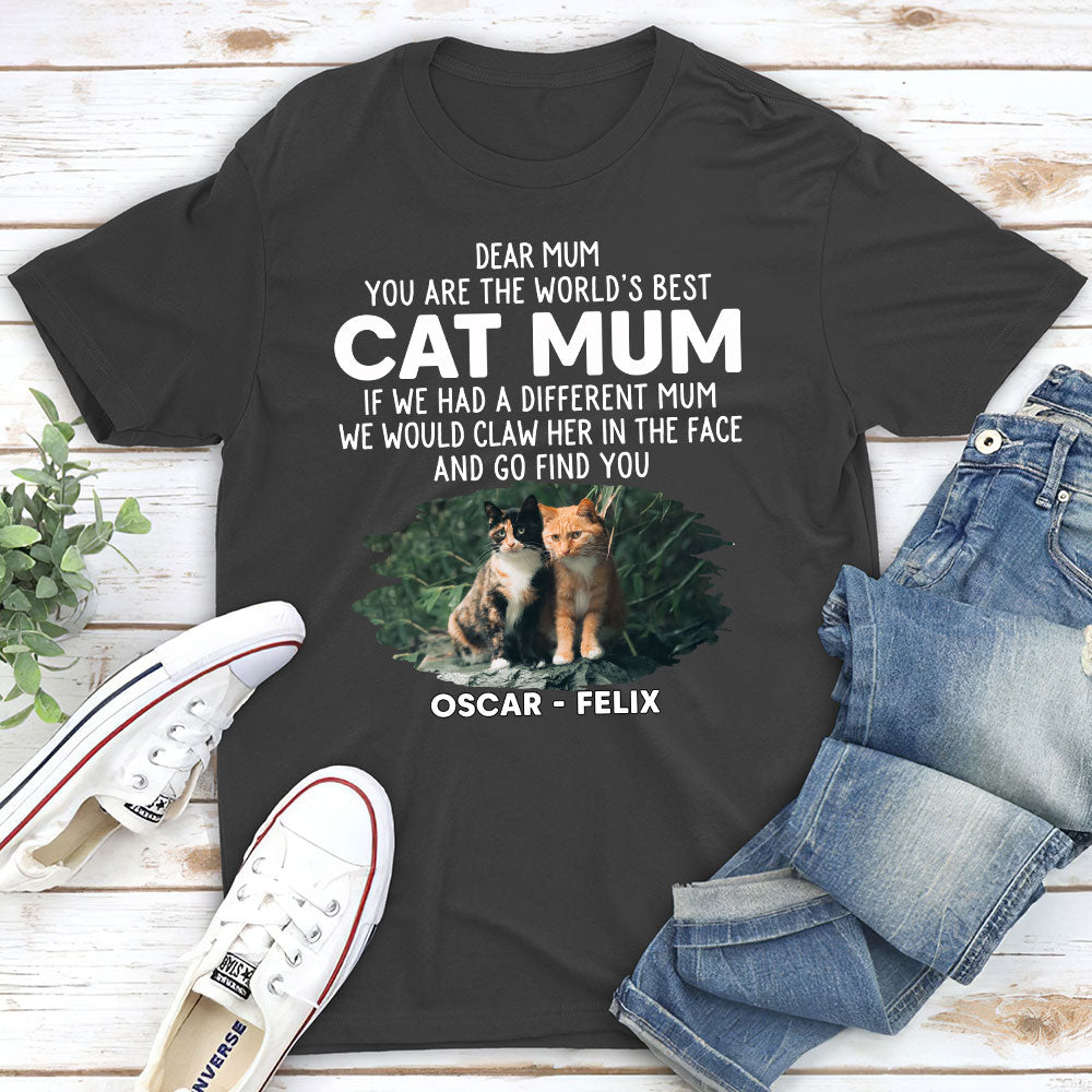 We Would Claw Photo - Personalized Custom Unisex T-shirt