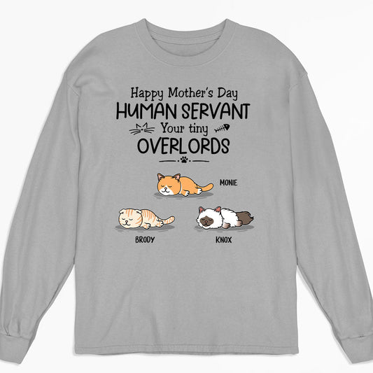 Your Tiny Overlords - Personalized Custom Long Sleeve T-shirt