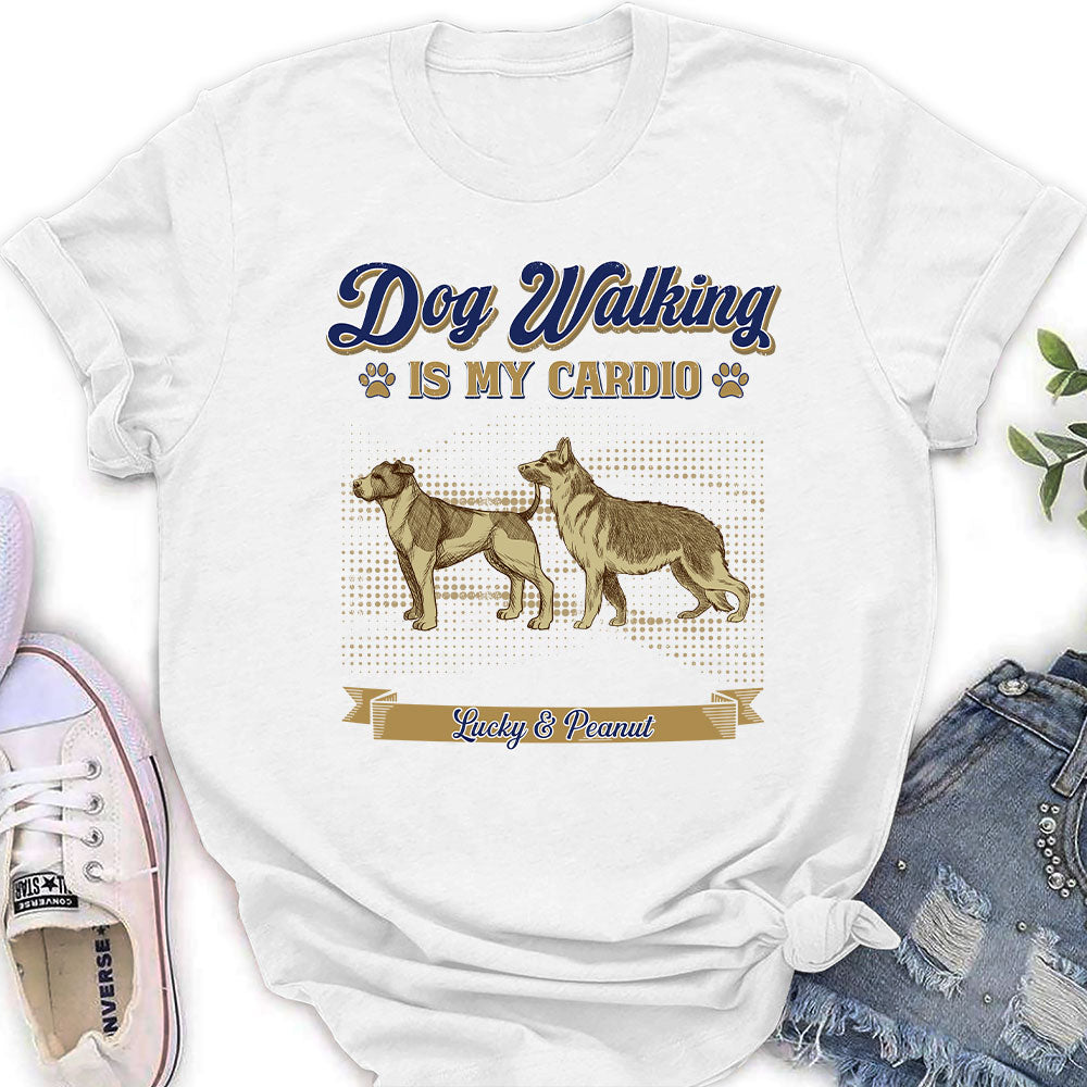 Vintage Dog Style - Personalized Custom Women's T-shirt