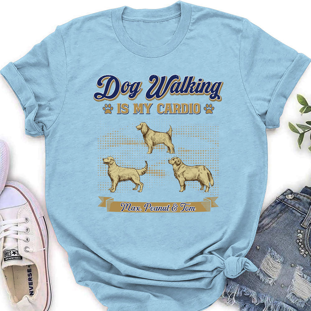 Vintage Dog Style - Personalized Custom Women's T-shirt