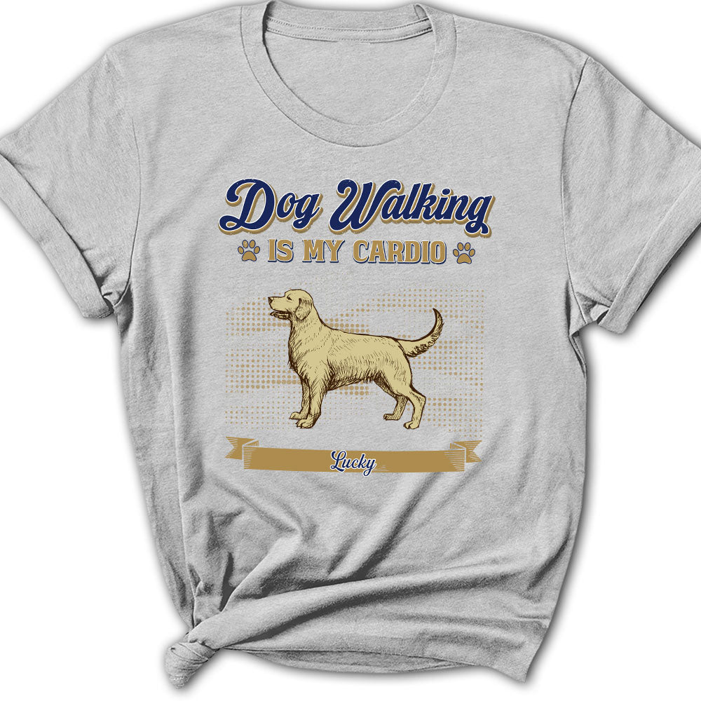 Vintage Dog Style - Personalized Custom Women's T-shirt