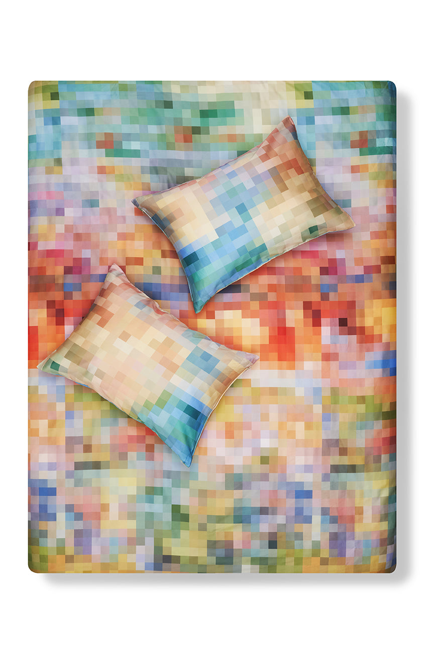 "Meadow Pixel" Artist Bedding Collection by Michele Rondelli