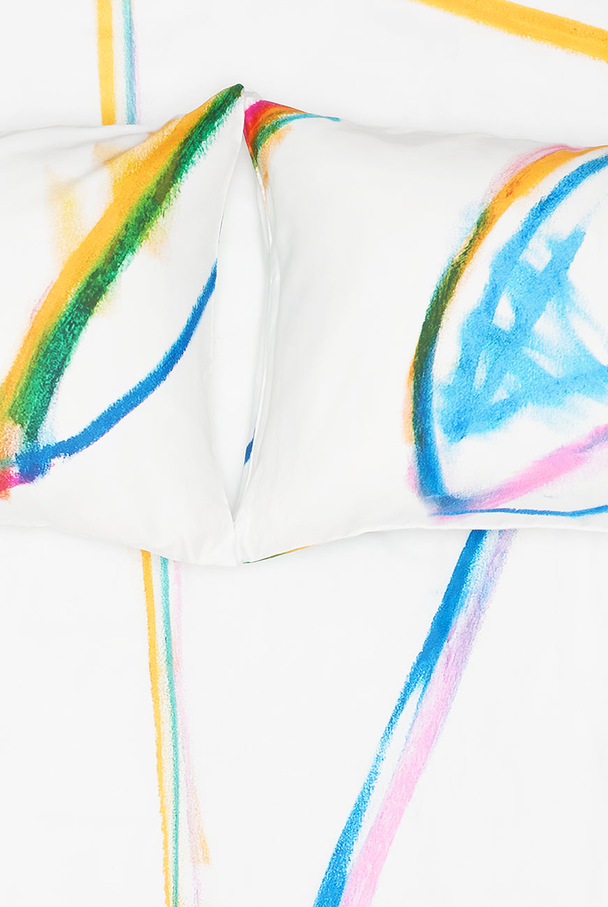 "Meridian" Artist Bedding Collection by Gregor Belibi Minya