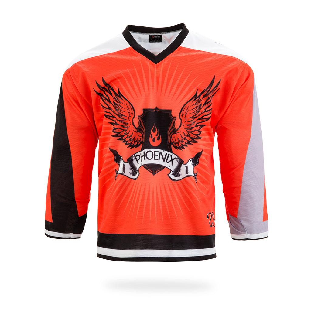 Wolf Design Ice Hockey Jersey with Tiger Snake Portugal Ireland - Animal Amity