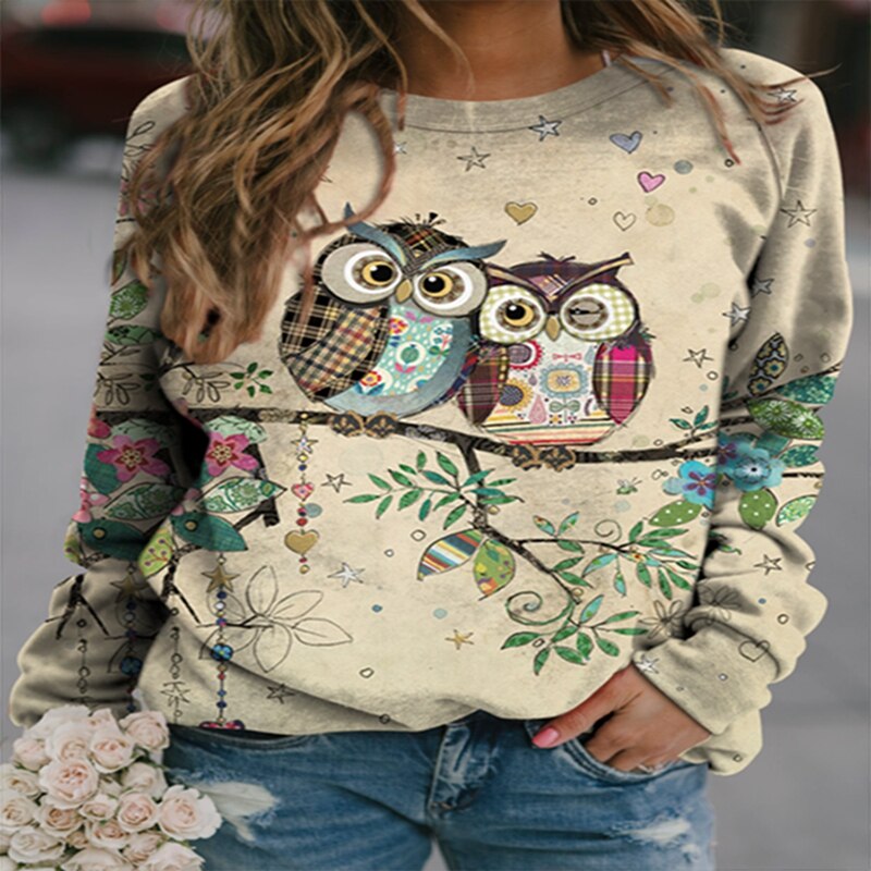 Women Butterfly Print Hoodie Fashion 3d Hoodies Hip Hop