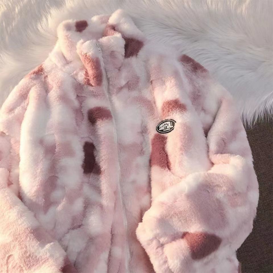 Women Zip Up Sweatshirt Teddy Bear Coat Warm Hoodies