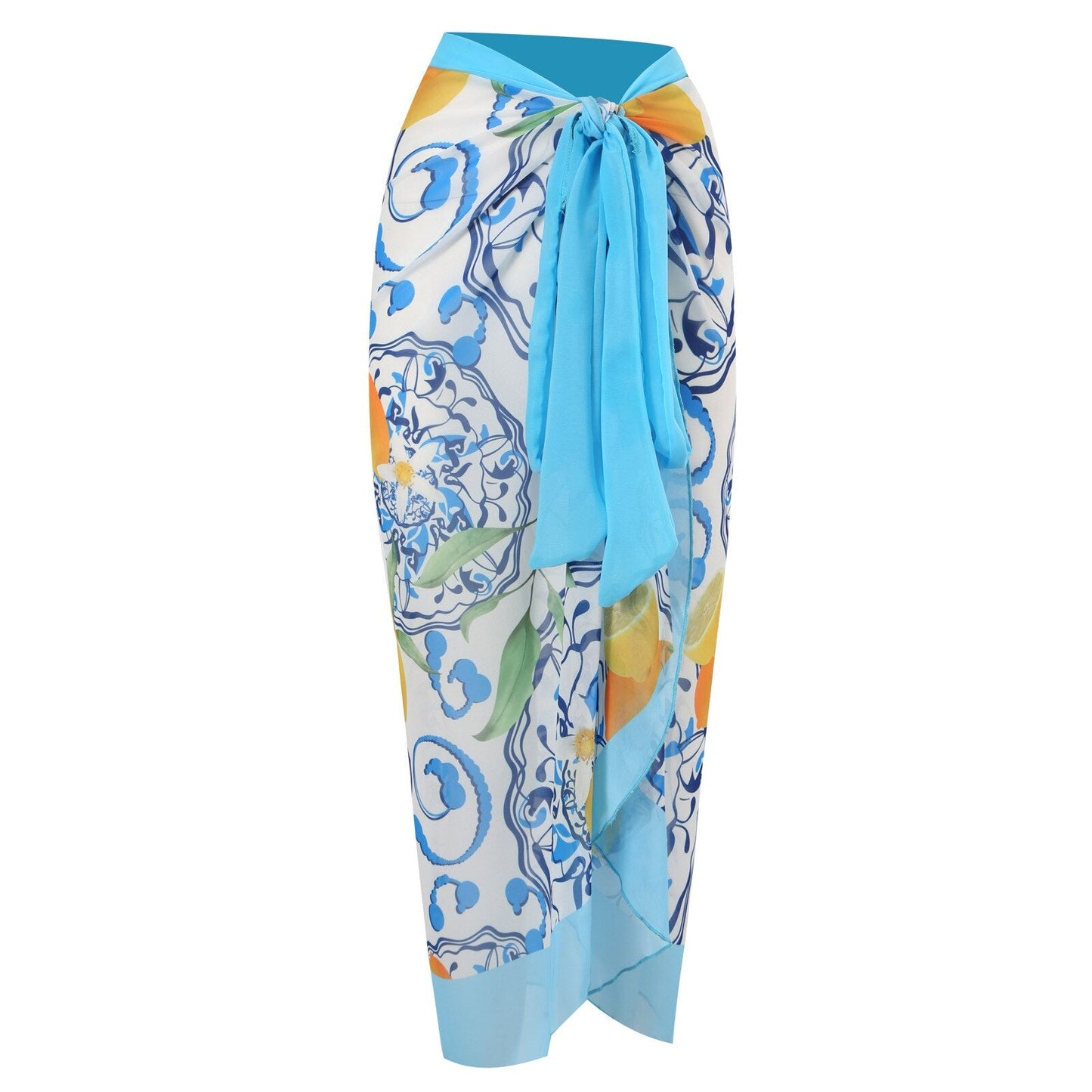 Woman Flamingo Print One Piece Swimsuit Bikini Swimwear