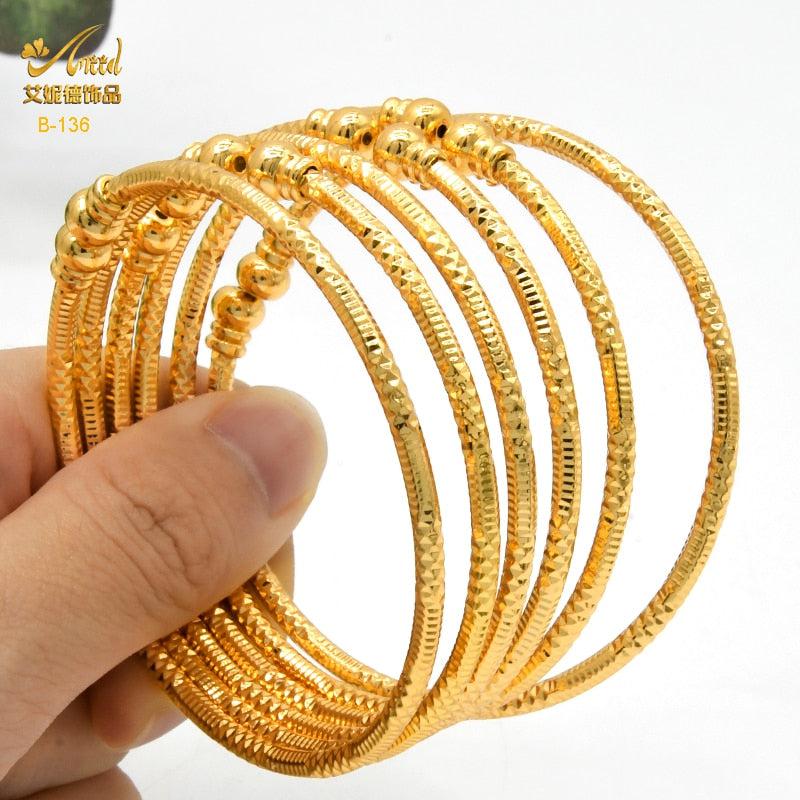 Women Charm Gold Plated African Women Jewelry-Jewelry-Bennys Beauty World
