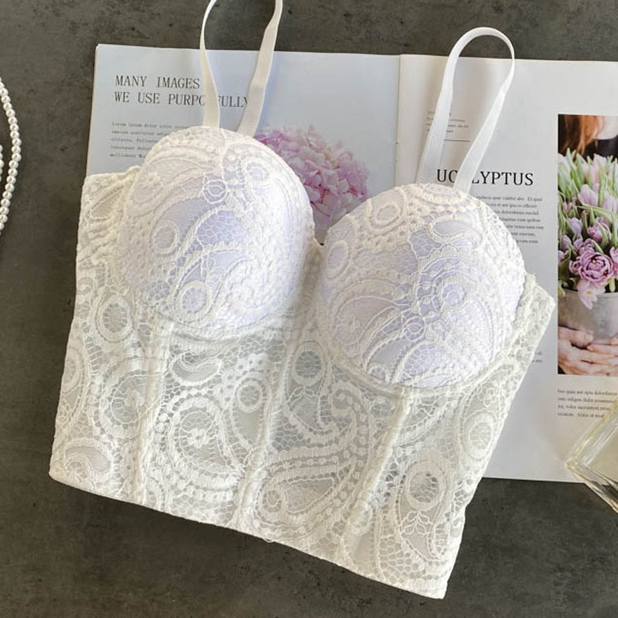 Womens Tube Streetwear Cow Print Tank Camis