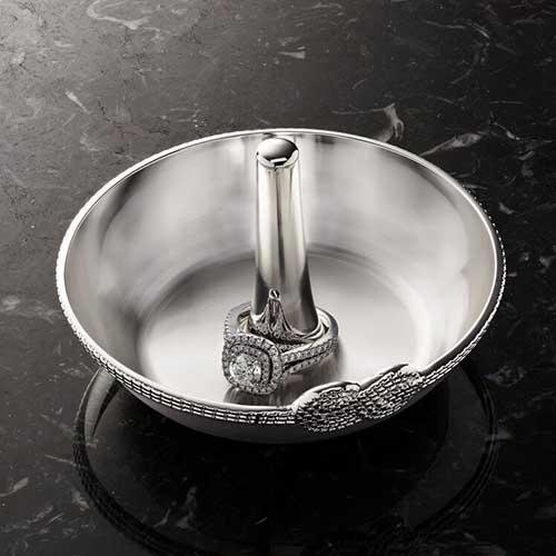 Vera Infinity Silver Ring Holder by Vera Wang for Wedgwood