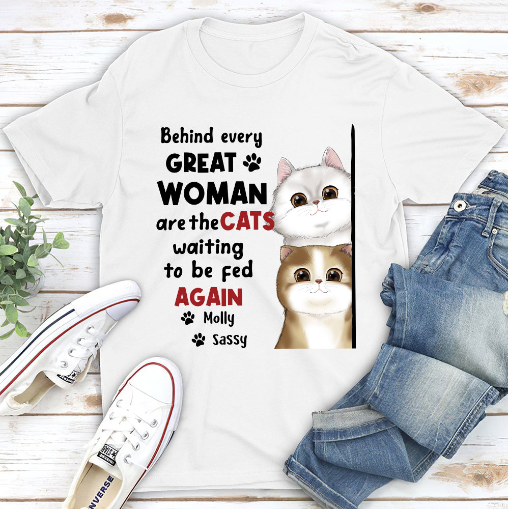 Waiting To Be Fed Again - Personalized Custom Unisex T-shirt