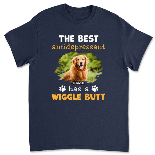 Wiggle Butt Photo - Personalized Custom Unisex T-Shirt