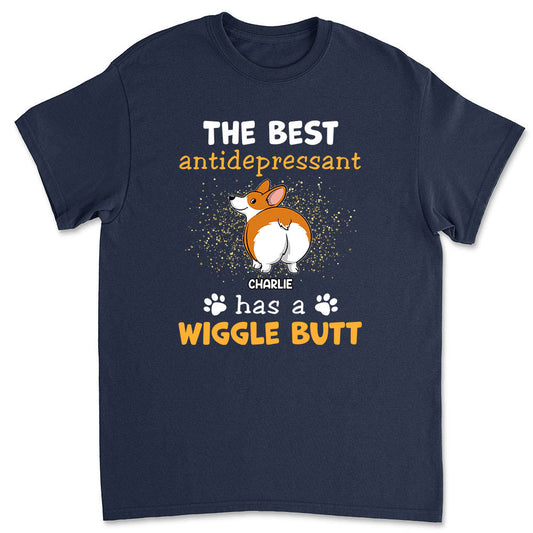 Wiggle Butt - Personalized Custom Unisex T-shirt