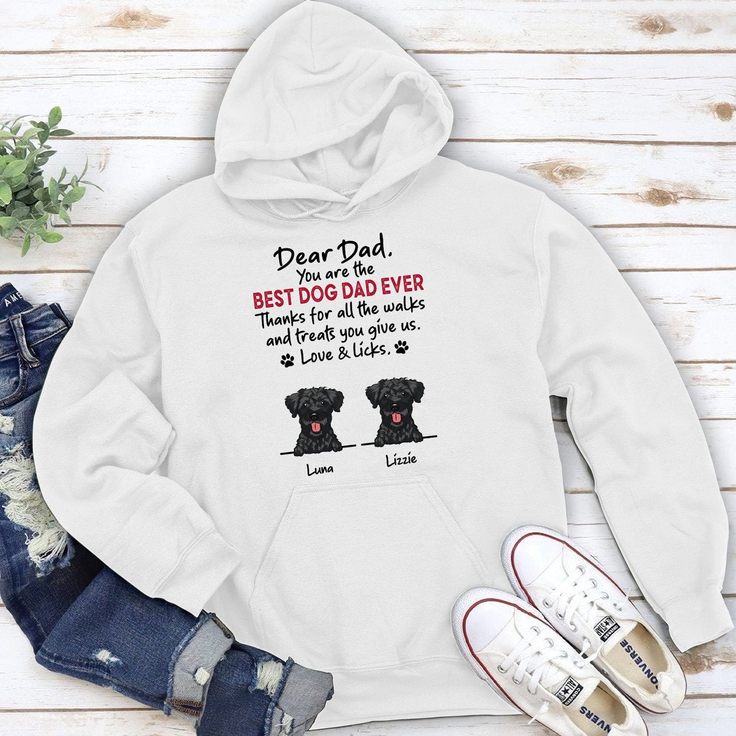 Walks And Treats - Personalized Custom Hoodie