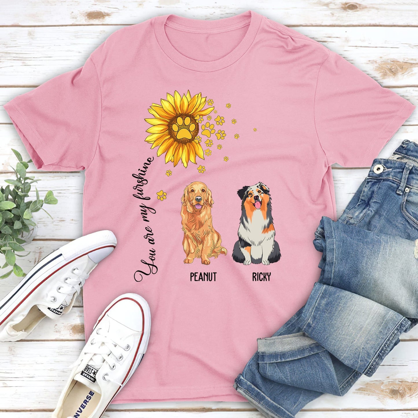 You Are My Furshine - Personalized Custom Unisex T-shirt
