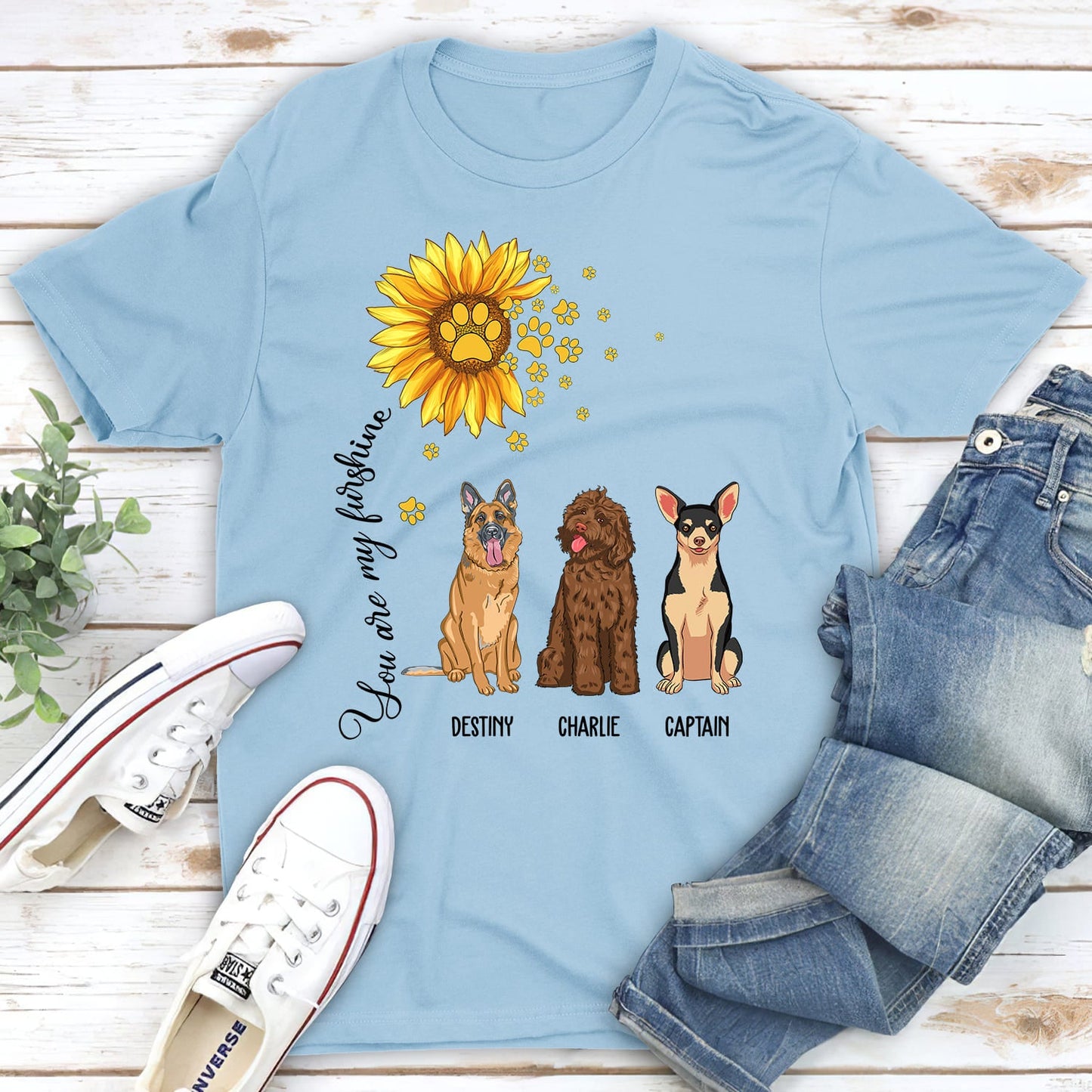 You Are My Furshine - Personalized Custom Unisex T-shirt