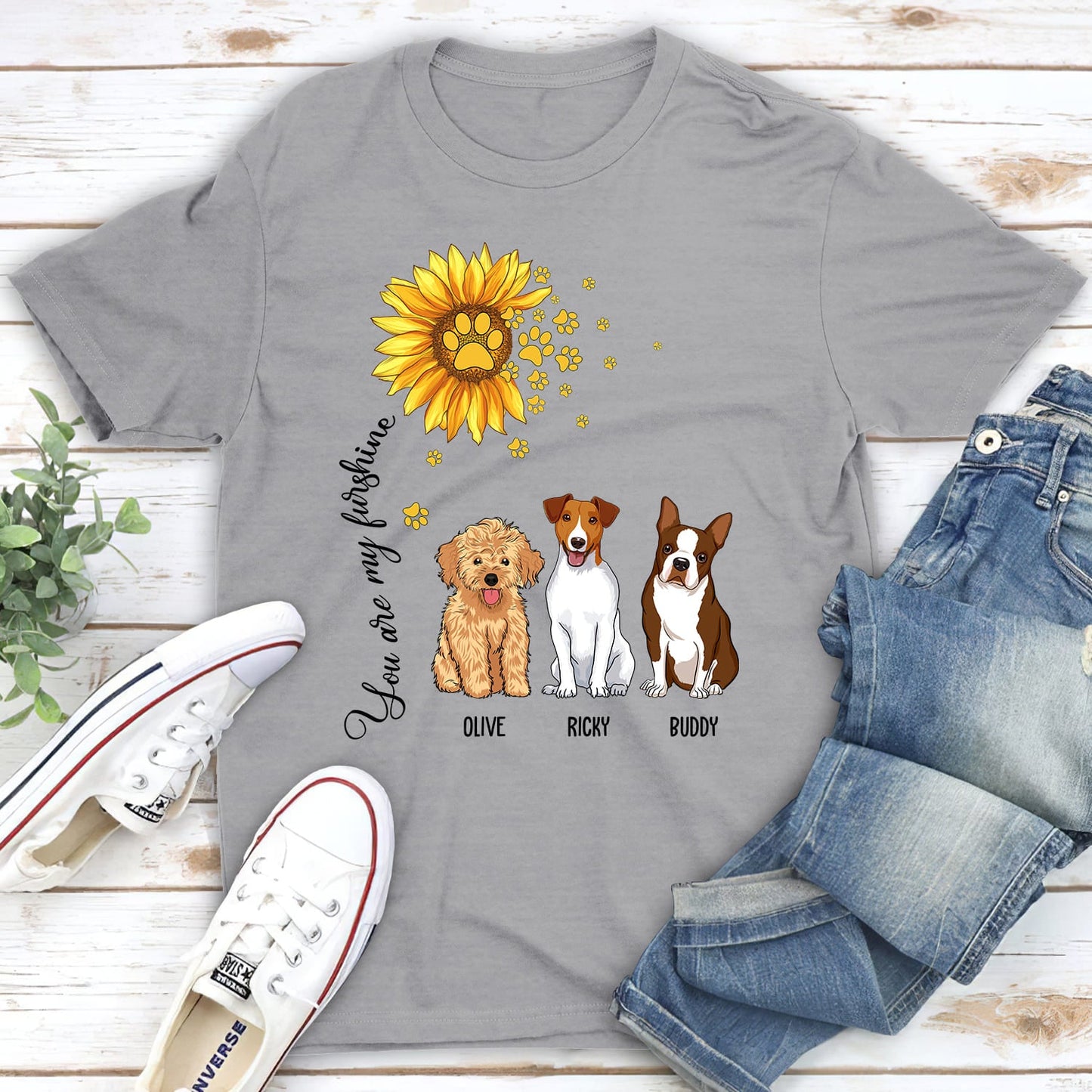 You Are My Furshine - Personalized Custom Unisex T-shirt