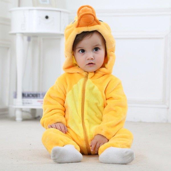 Winter Baby rompers fox Animal clothes jumpsuit pajamas - Animal Amity