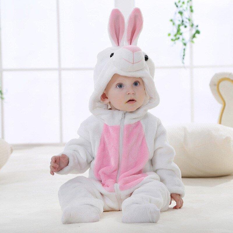 Winter Baby rompers fox Animal clothes jumpsuit pajamas - Animal Amity